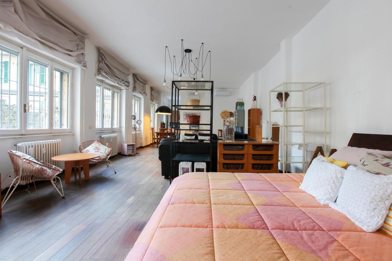 Lovely Milano - Beautiful Loft With Terrace In Porta Romana Lägenhet Exteriör bild